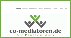 Desktop Screenshot of co-mediatoren.de